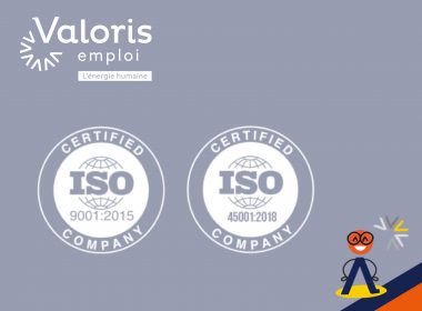 Valoris emploi certifié ISO 9001 et ISO 45001